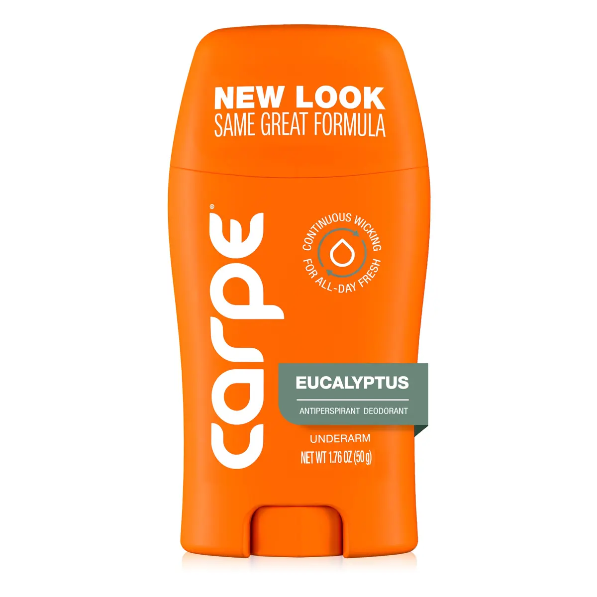 Carpe Antiperspirant Lotion Eucalyptus Scent 50ml (1.76 Fl Oz) | 100-Hour Sweat & Odor Protection - main product image