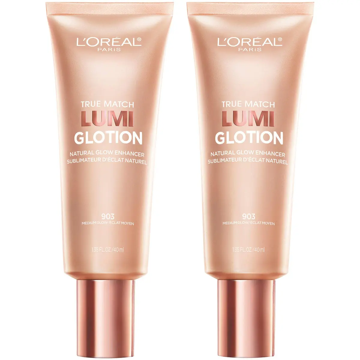 L'Oréal Paris True Match Lumi Glotion Natural Glow Enhancer Highlighting Lotion 2.7 Fl Oz (80ml) | Hydrates & Luminizes for Radiant Skin - main product image