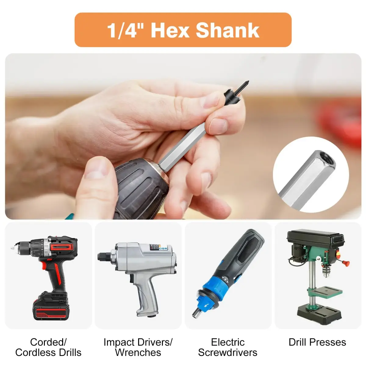 EEEKit 3/8" Spot Weld Cutter Kit | Double-Sided HSS Drill Bit for Auto Body Repair - view 7