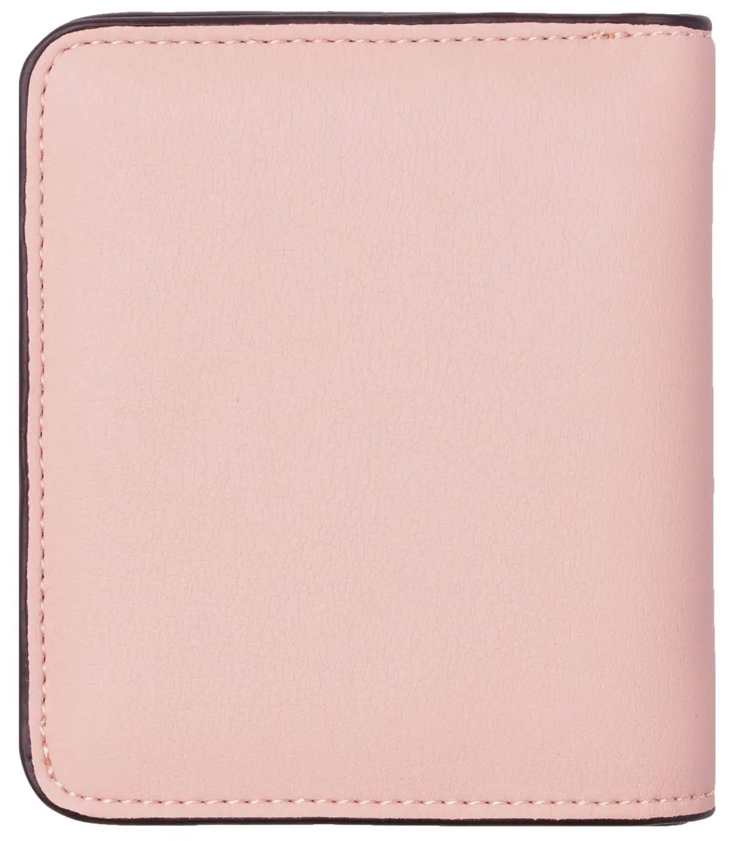 Toughergun Women's Slim Light Pink Leather Wallet with RFID Protection, Compact Bifold Mini Purse - view 4