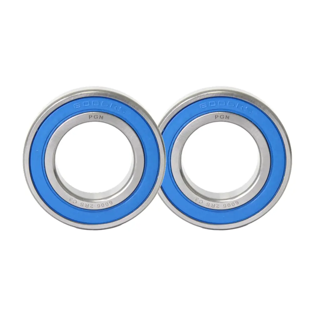 PGN 6006-2RS Ball Bearing 30mm x 55mm x 13mm | Chrome Steel Sealed for Heavy Use - main product image