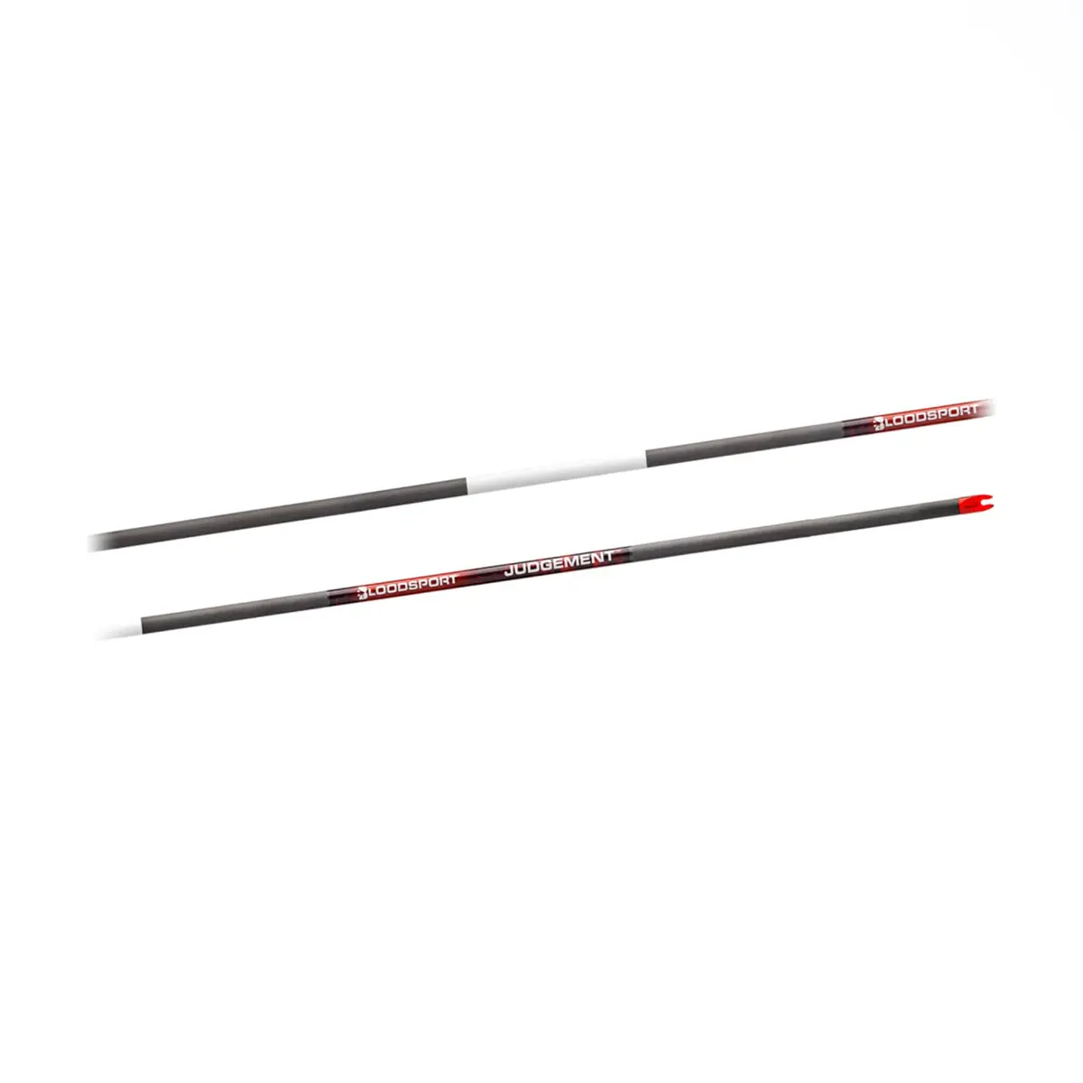 Bloodsport Judgement Bare Shaft Arrow 500 Spine | Lightweight, Accurate, Tough (70-120 chars) - main product image