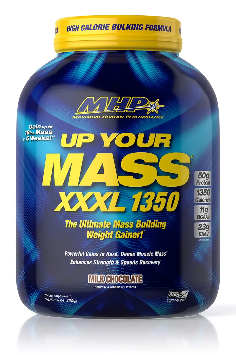Maximum Human Performance UYM XXXL 1350g | Muscle Mass Builder with 50g Protein & 11g BCAAs (70-120 chars) - main product image