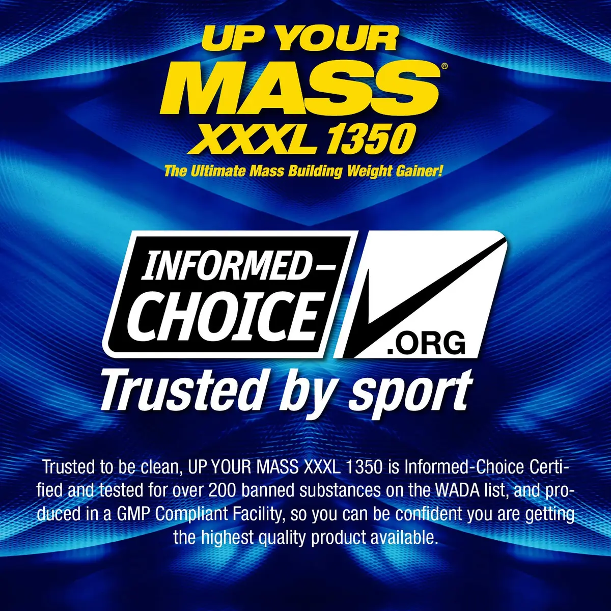 Maximum Human Performance UYM XXXL 1350g | Muscle Mass Builder with 50g Protein & 11g BCAAs (70-120 chars) - view 5