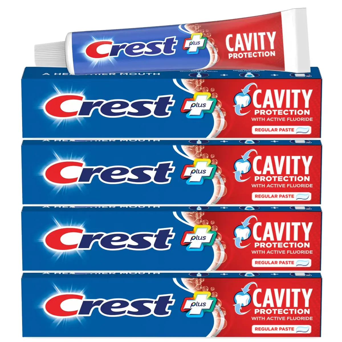 Crest Cavity Protection Toothpaste Regular Mint 232ml (8.2 Fl Oz) | Fights Cavities & Freshens Breath - main product image