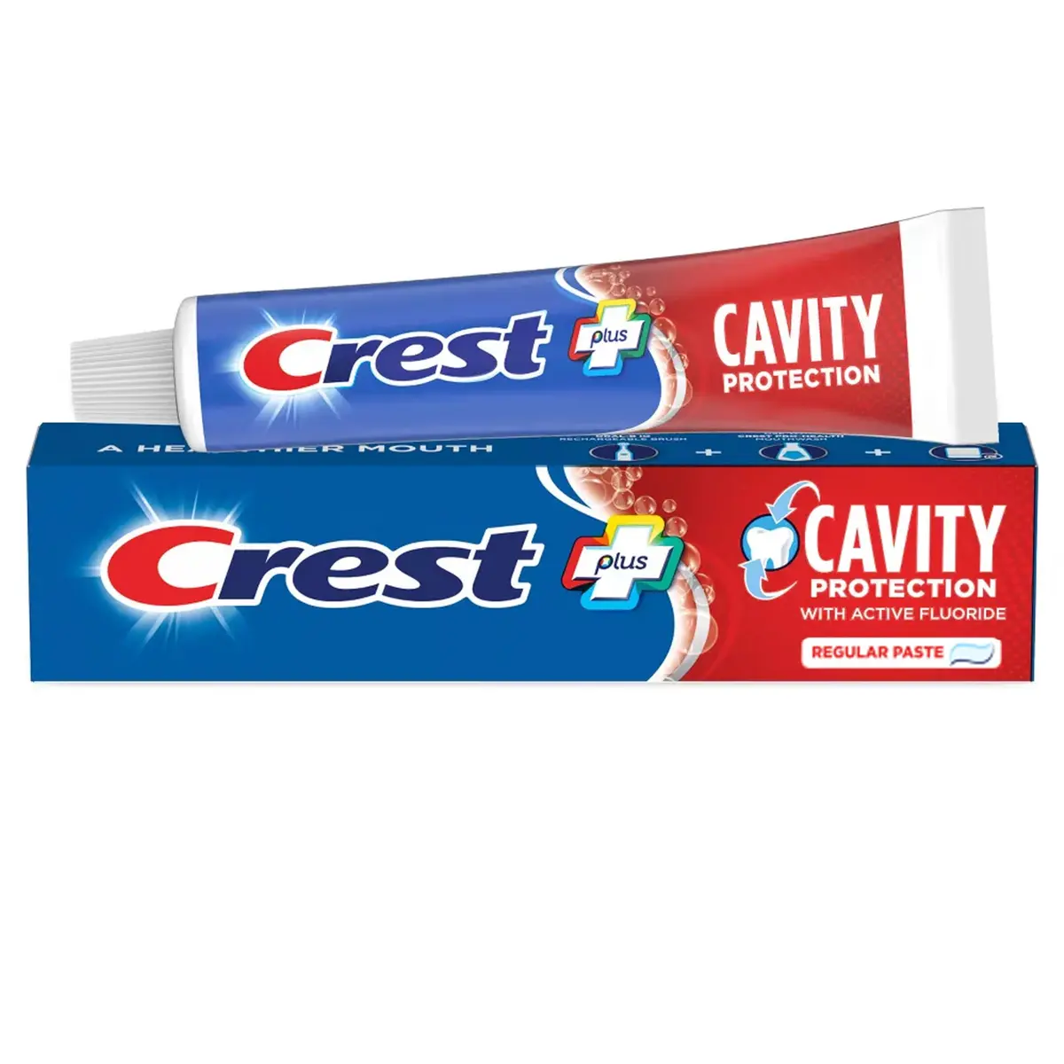 Crest Cavity Protection Toothpaste Regular Mint 232ml (8.2 Fl Oz) | Fights Cavities & Freshens Breath - view 2