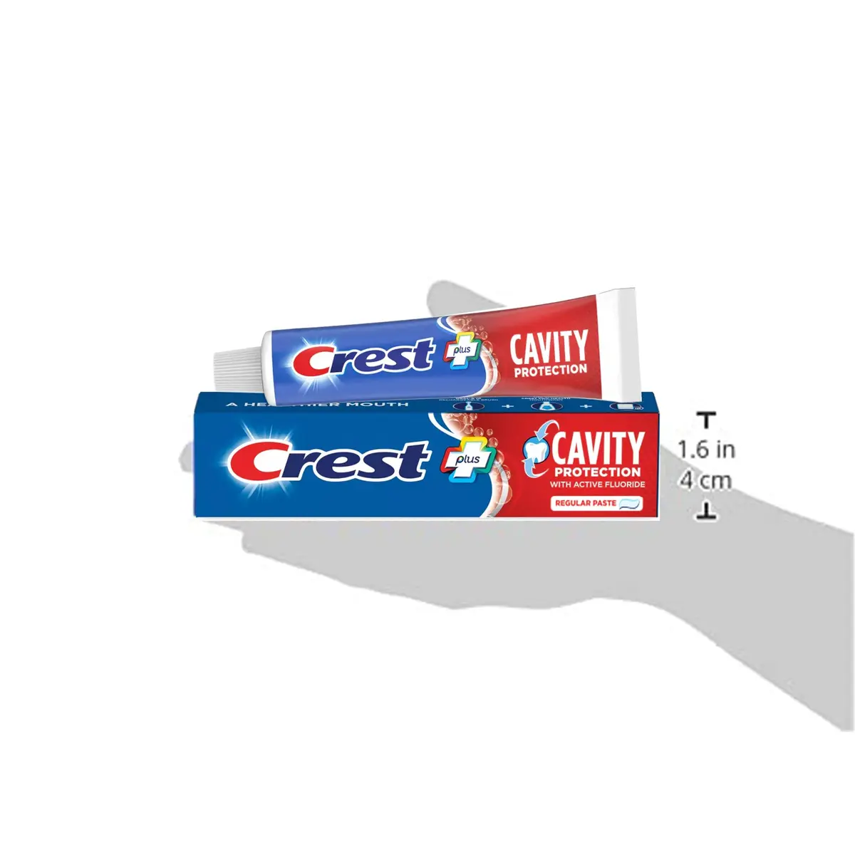 Crest Cavity Protection Toothpaste Regular Mint 232ml (8.2 Fl Oz) | Fights Cavities & Freshens Breath - view 3