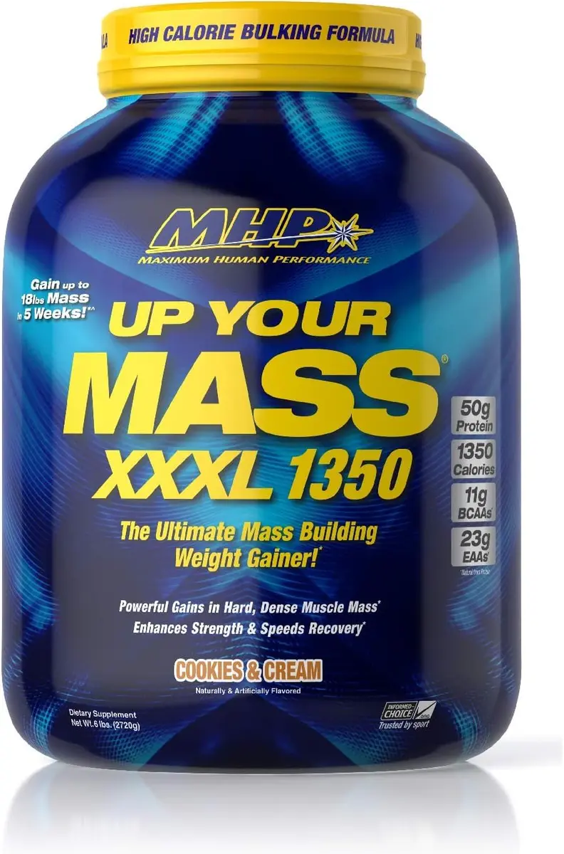 Maximum Human Performance UYM XXXL 1350g | Muscle Mass Builder with 50g Protein & 11g BCAAs - view 2