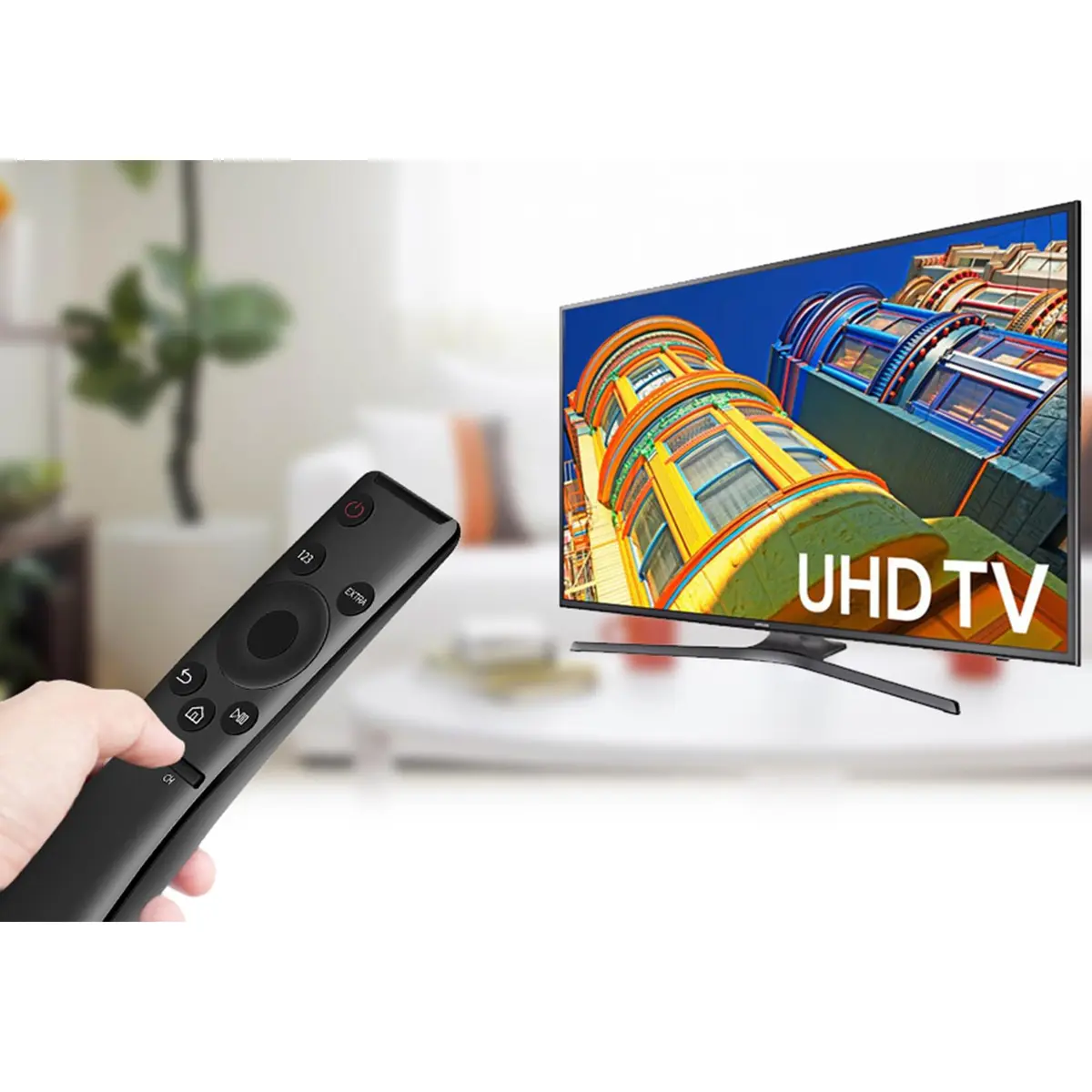 ZdalaMit Remote Control for Samsung TV UN55KU6500 UN65KU6500F UN55KU6500FXZA UN65KU6500 UN65KU6500F UN65KU6500FXZA UN50KU650D UN50KU650DFXZA UN55KU650D UN55KU650DFXZA UN65KU650D UN65KU650DF UN65KU650DFXZA | Replacement for Samsung TV - view 7