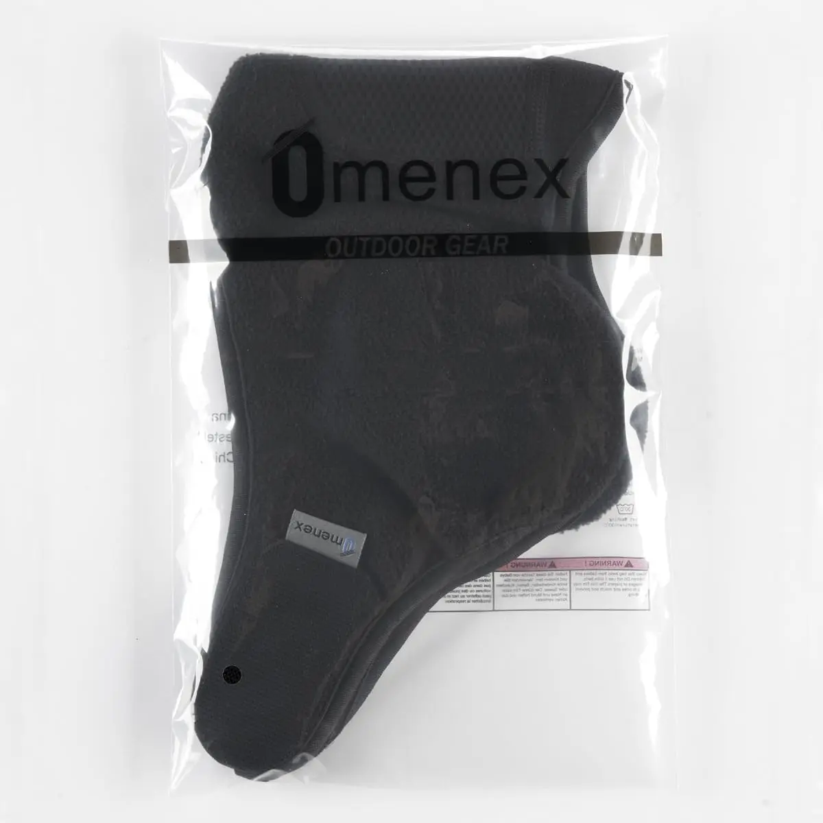 Omenex Balaclava Half Face Mask Adjustable Fastener Windproof for Ski | Thermal fleece, wind-resistant, breathable, unisex - view 6