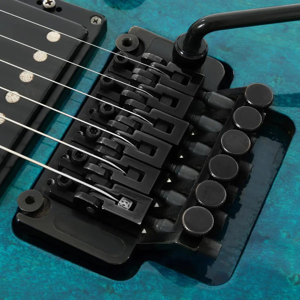 SUPVOX Set of 6 Double Locking Saddles for Floyd Rose Guitar Tremolo Bridge | Durable Metal Finish, Lock Screws Included - view 9