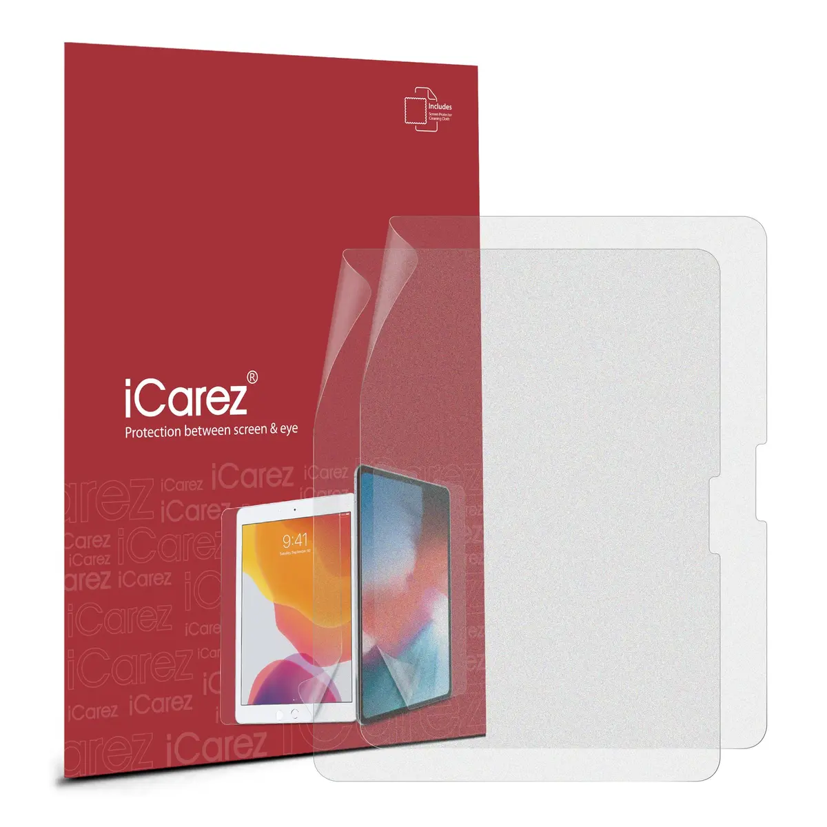 iCarez Matte Screen Protector for iPad Pro 11 inch (M4 2024/M5 2025) 2-Pack | Anti-Glare, Bubble-Free, Apple Pencil Compatible — iPad Pro/Air 11" (2020-2022) - view 2