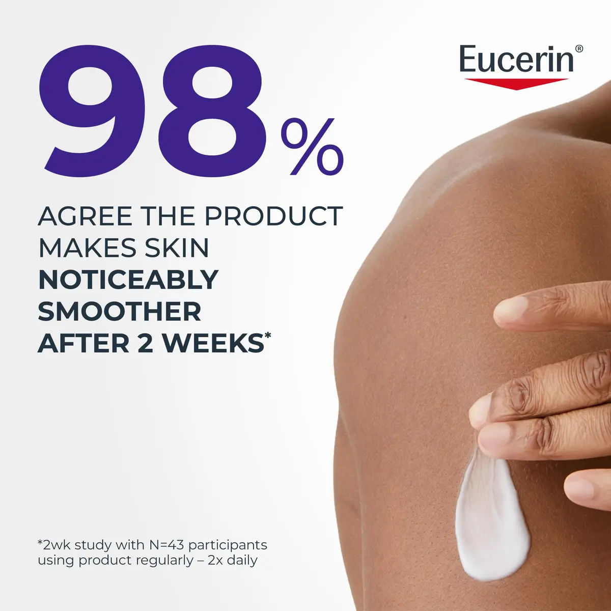 Eucerin Roughness Smoothing Lotion with Urea, 16.9 Fl Oz | Hydrates & Smooths Dry, Bumpy Skin - view 9