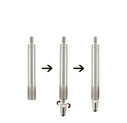 suxing Dial Indicator Extension Rod Set 5mm Diameter M2.5 Thread (20mm-100mm Length) - view 6