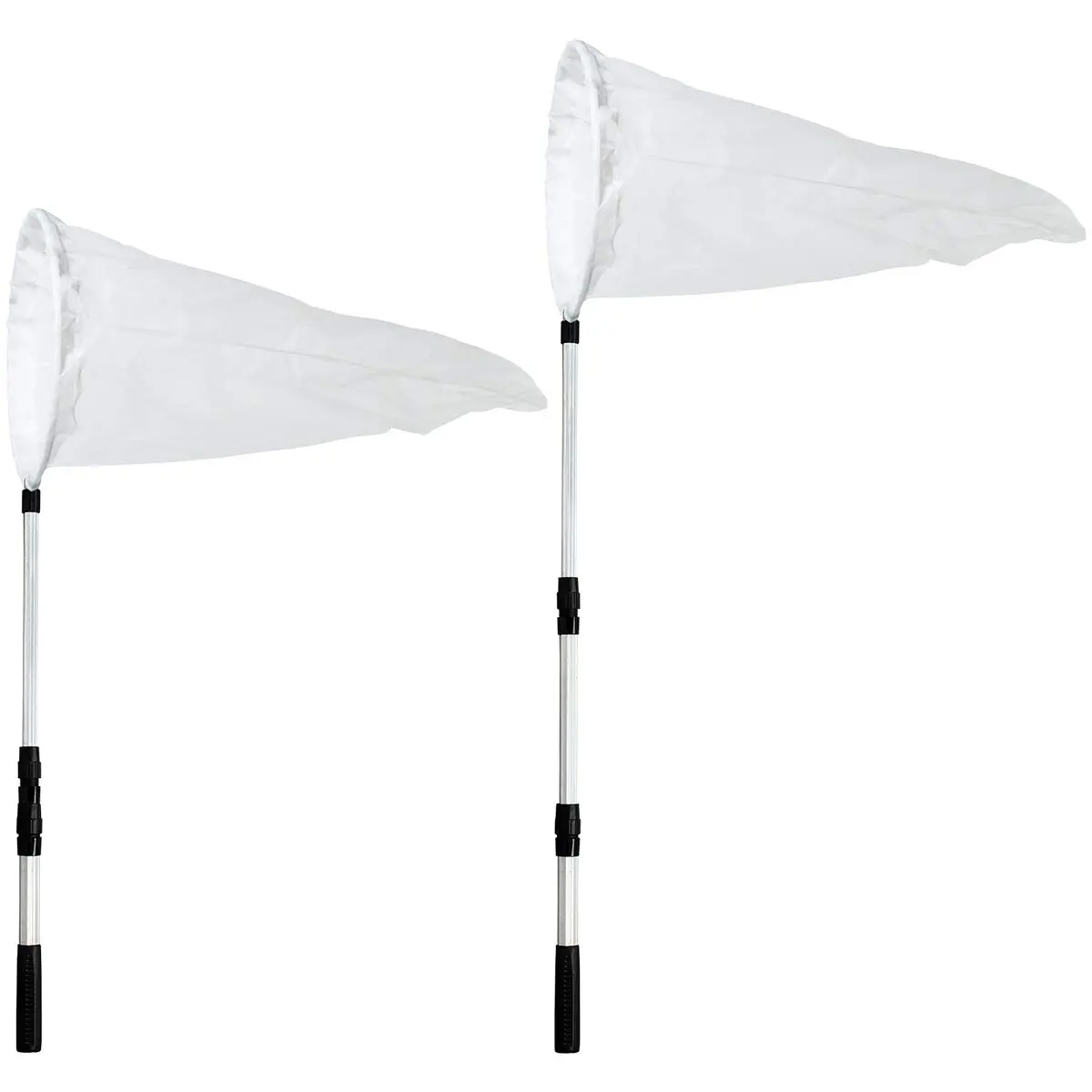 RESTCLOUD Large Insect and Butterfly Net with 14" Ring, 32" Net Depth, Extendable Handle to 36 Inches | Science Education Tool - view 2