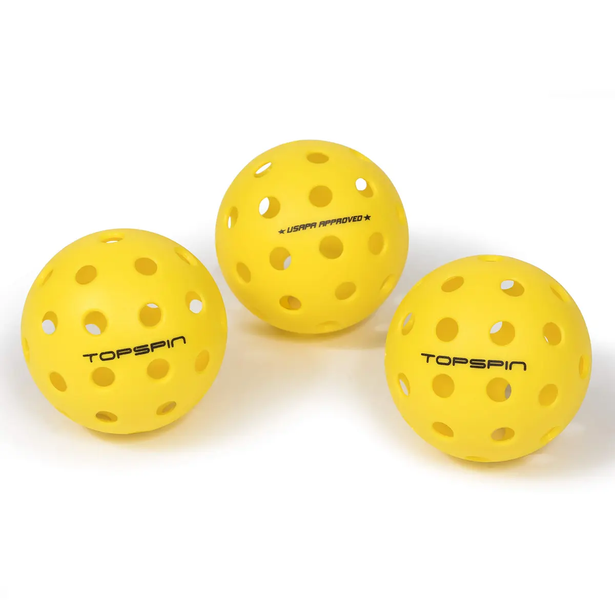 Pro Focus Official Outdoor Pickleball Balls 6-Pack | USAPA Approved for True Bounce & Consistent Flight - view 4