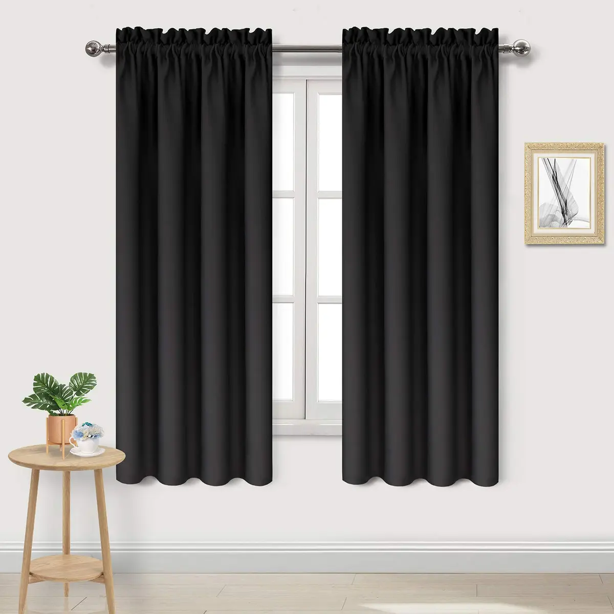 DWCN Blackout Curtains for Bedroom Living Room 42 x 63 Inch | Insulate & Block Light for Restful Sleep - main product image