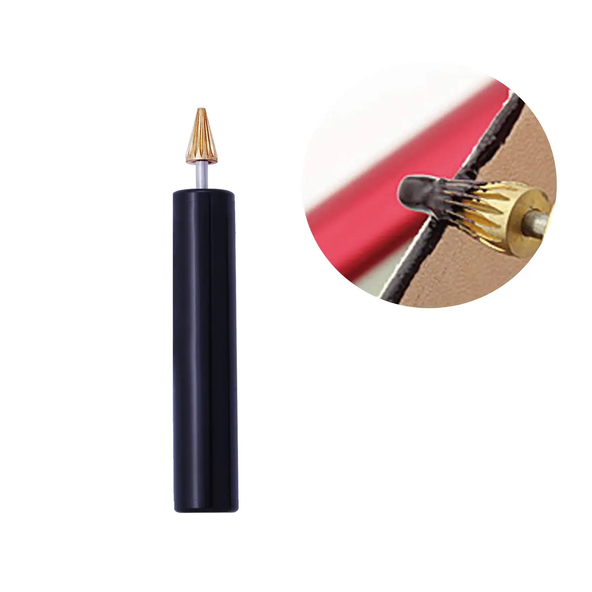 BUTUZE Convenient Leather Edge Dye Pen with Roller Applicator | 1.8cm Head Length - view 5