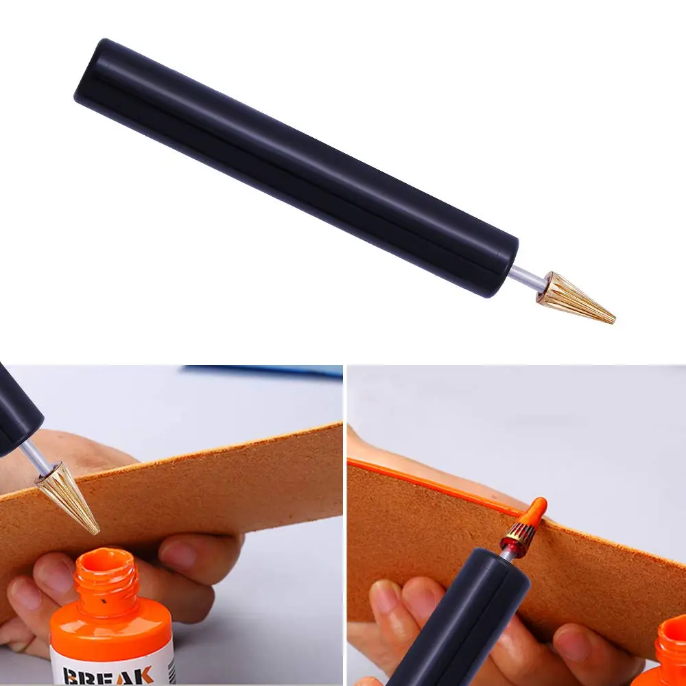 BUTUZE Convenient Leather Edge Dye Pen with Roller Applicator | 1.8cm Head Length - view 6