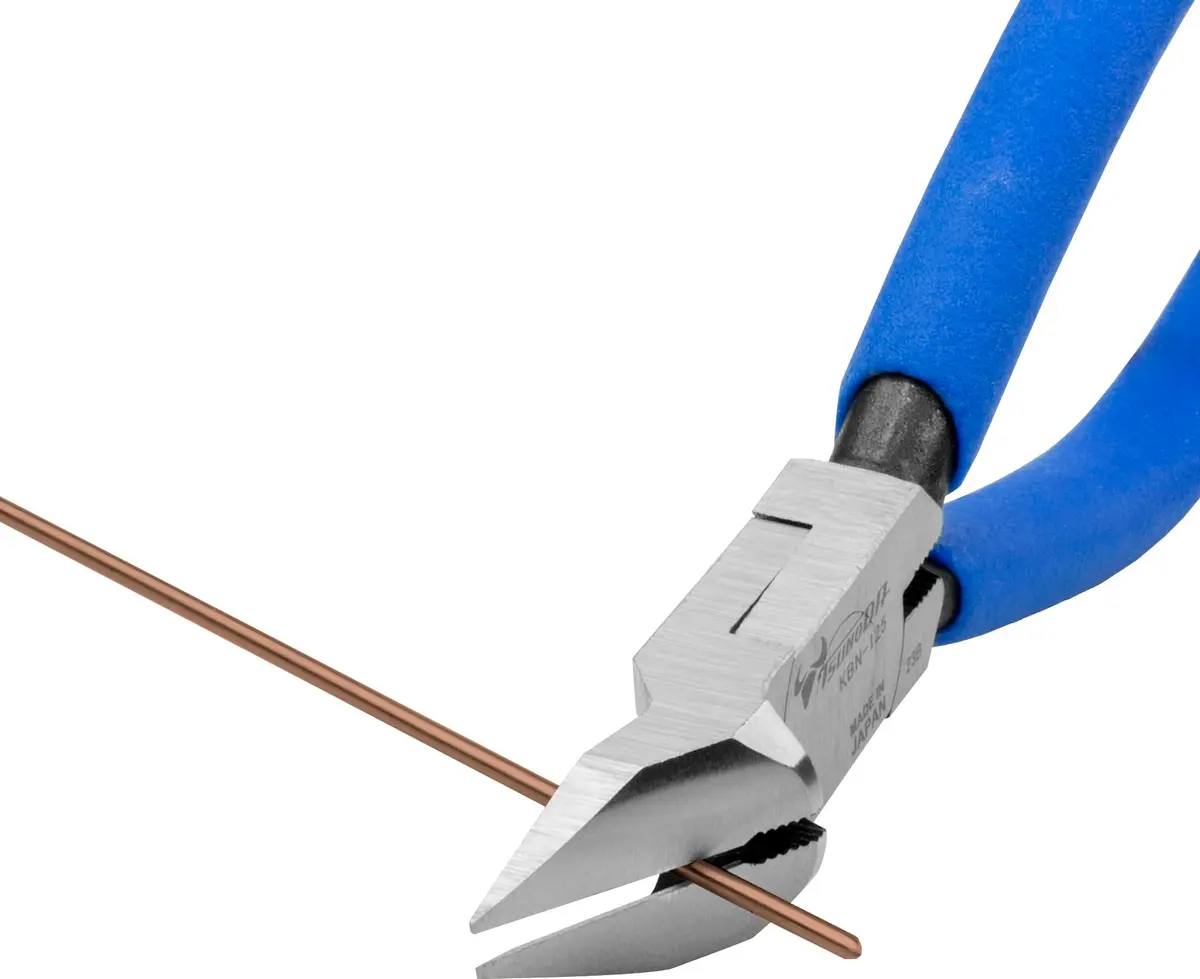 Tsunoda Cable Tie Cutter KBN-125 5-Inch | Flush Cut & Tighten Cable Ties, Japan - view 5