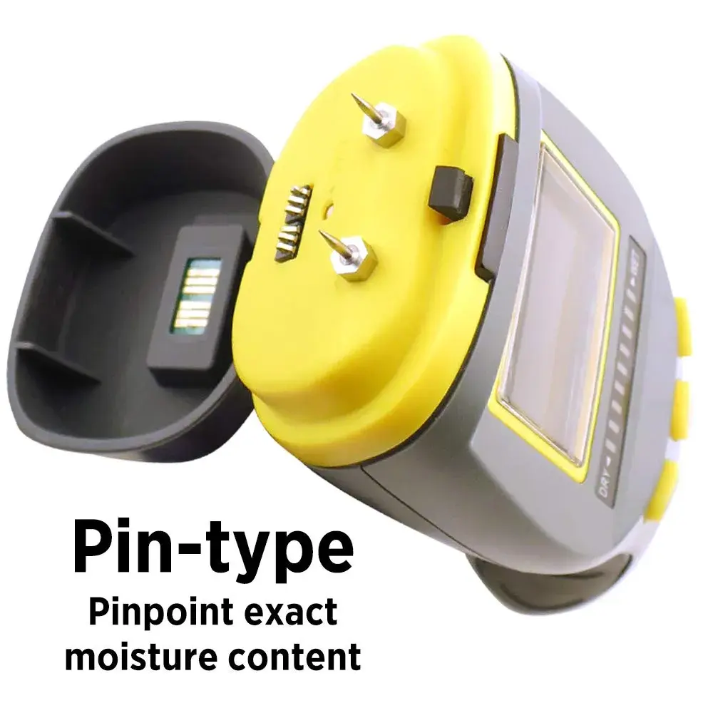 General Tools MM9 Pin & Pinless Moisture Meter | Detects Moisture in Wood, Walls & Drywall - view 2