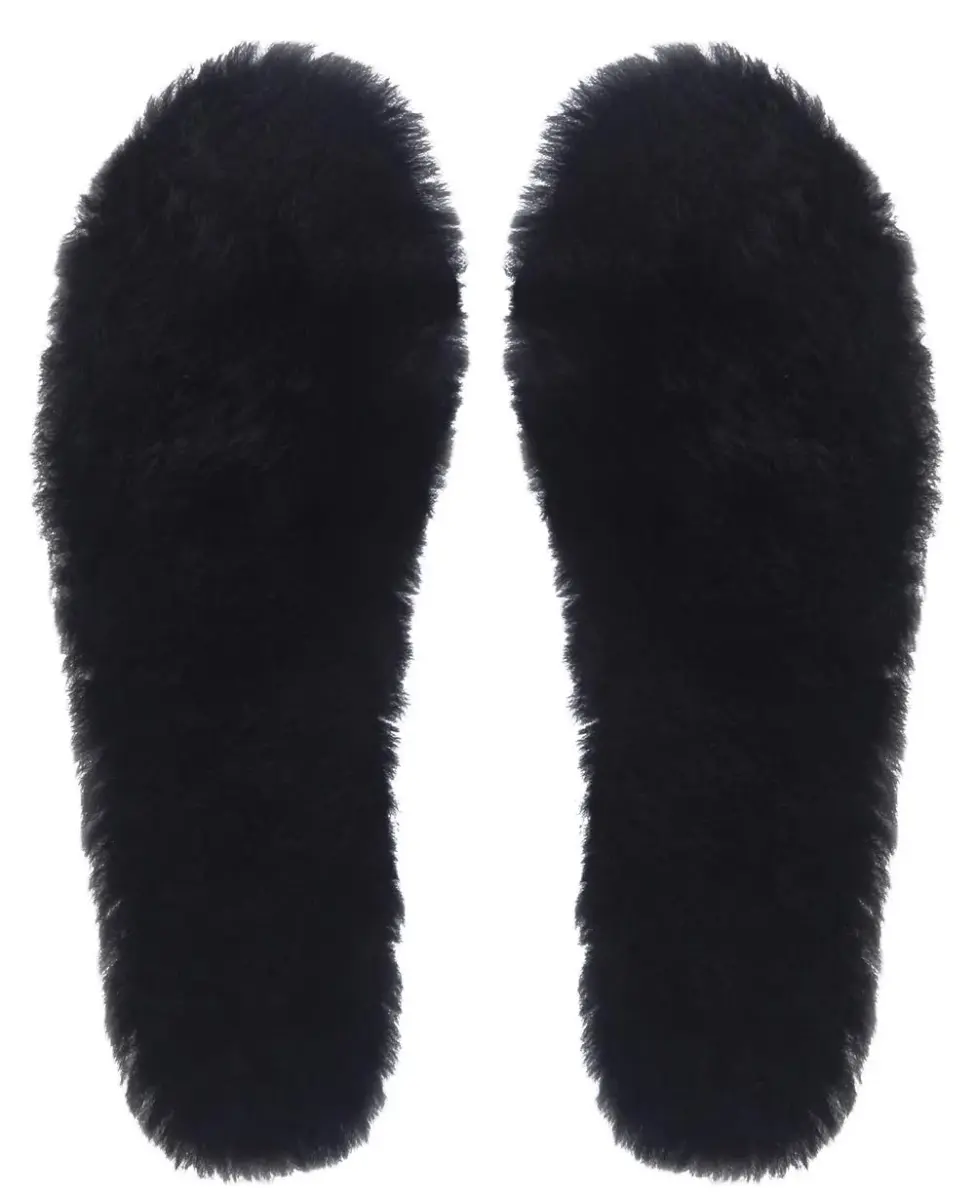 ABUSA Women's Cozy Warm Thick Fleece Sheepskin Insole, 11 B(M) US | Low Arch Support - view 2