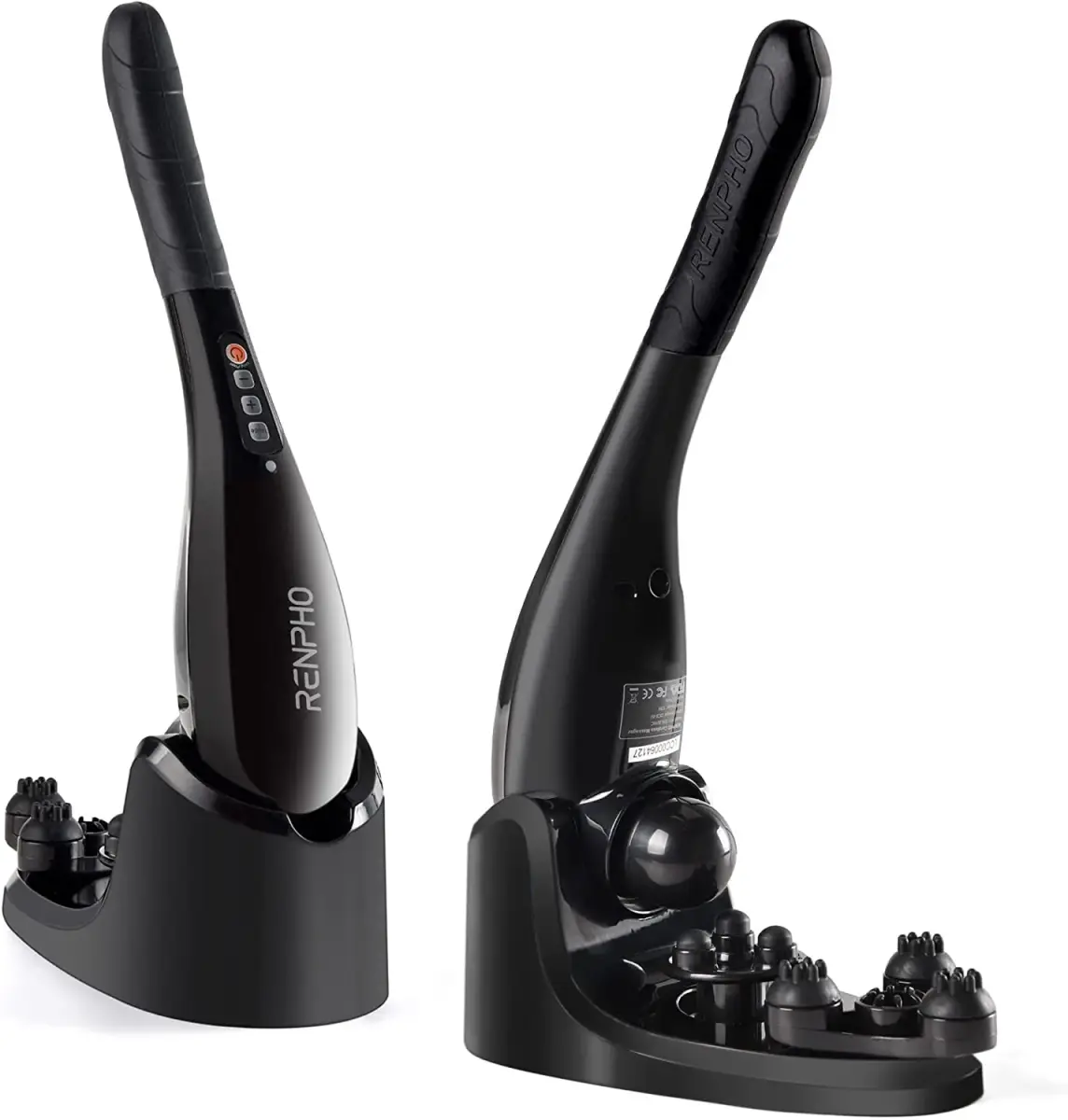 RENPHO Rechargeable Handheld Back Massager with 5 Speeds & 5 Modes | Deep Tissue Percussion, Cordless, 140 Min Runtime - view 8