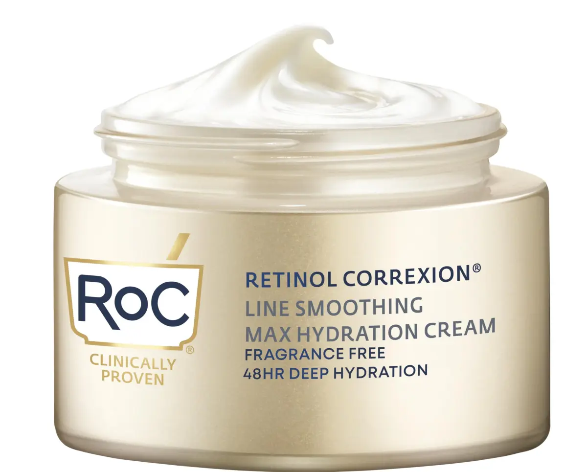 RoC Retinol Correxion Max Hydration Anti-Aging Face Moisturizer 50ml (1.7 Fl Oz) | Fragrance-Free, Oil-Free Skin Care - main product image