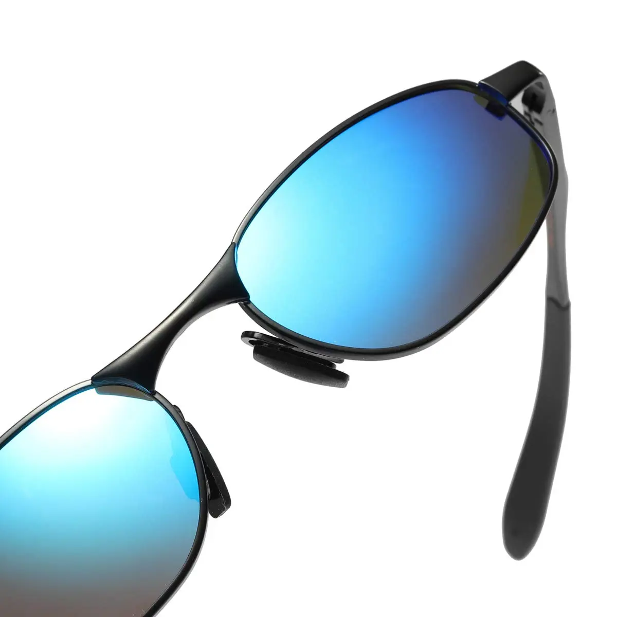 ZHILE Polarized Rectangular Sunglasses for Women, 53mm Lens Width | UV400 Protection - view 4