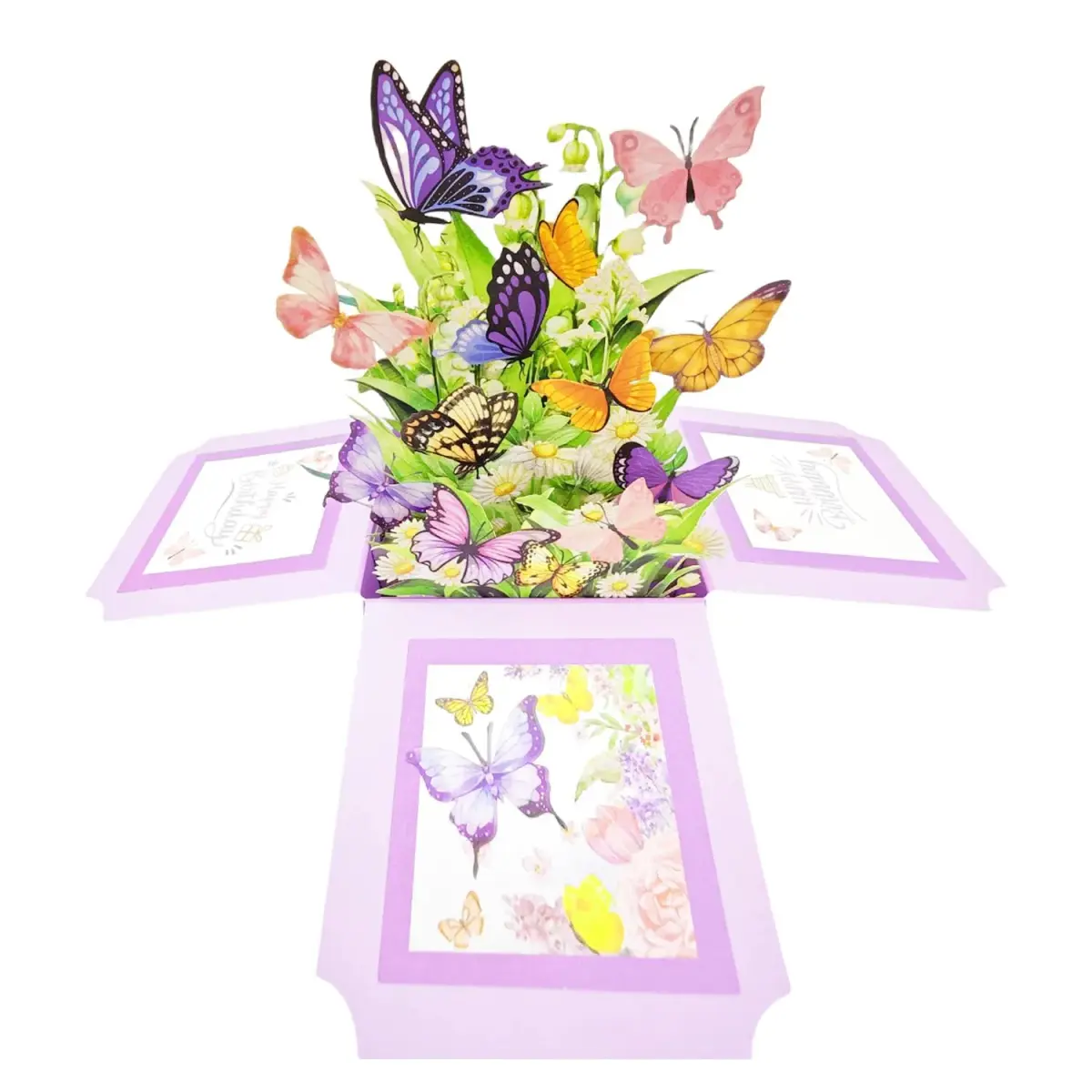 Akeydeco 3D Pop Up Birthday Cards with Auto Play Colourful LED Lights & Music - main product image