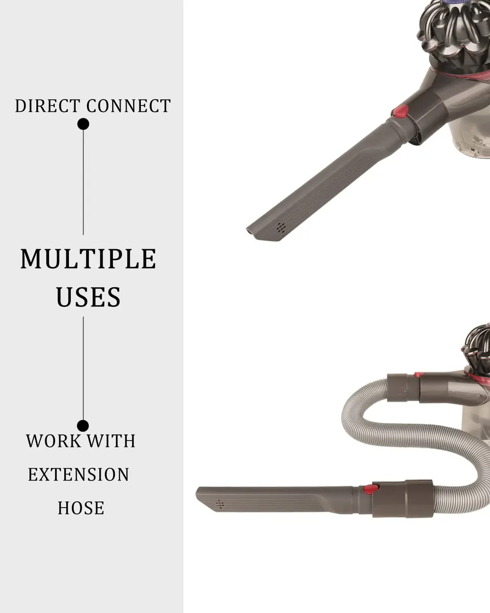 Fullclean Crevice Tool Attachment for Dyson Cordless Vacuums | 2.54cm (0.6" Opening) for Tight Spaces - view 4
