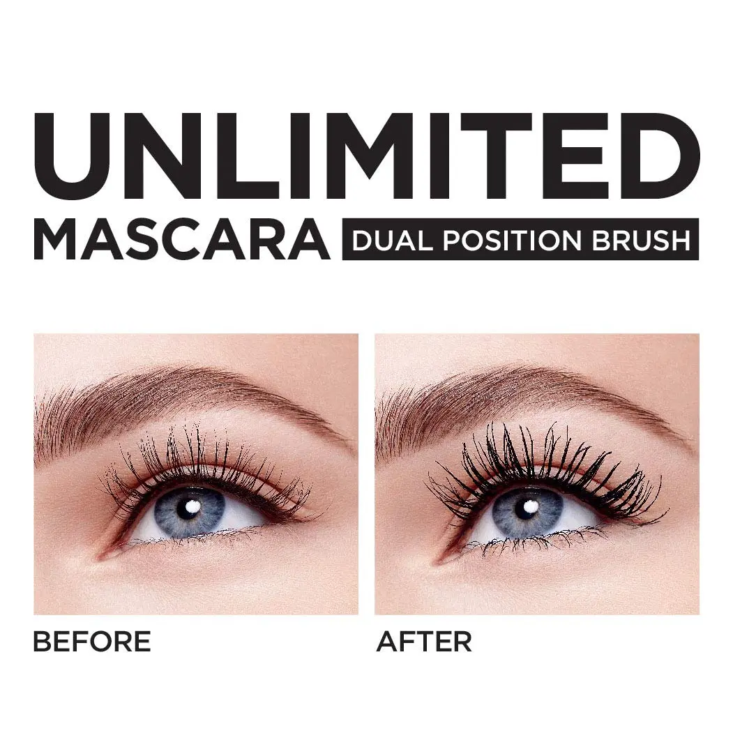 L’Oreal Paris Makeup Unlimited Lash Mascara 0.24 Fl Oz | Lengthening & Lift with Bendable Wand - view 5