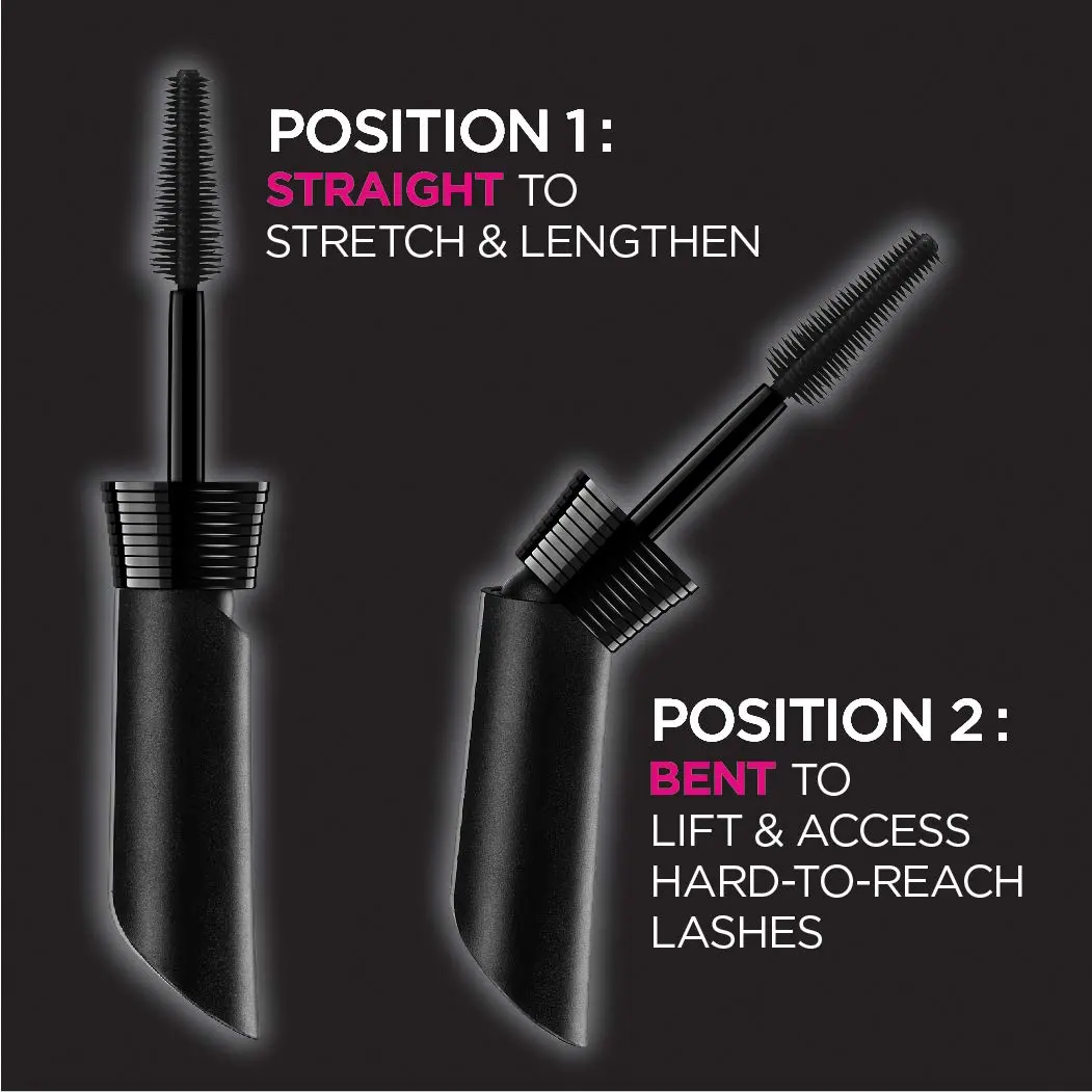 L’Oreal Paris Makeup Unlimited Lash Mascara 0.24 Fl Oz | Lengthening & Lift with Bendable Wand - view 7