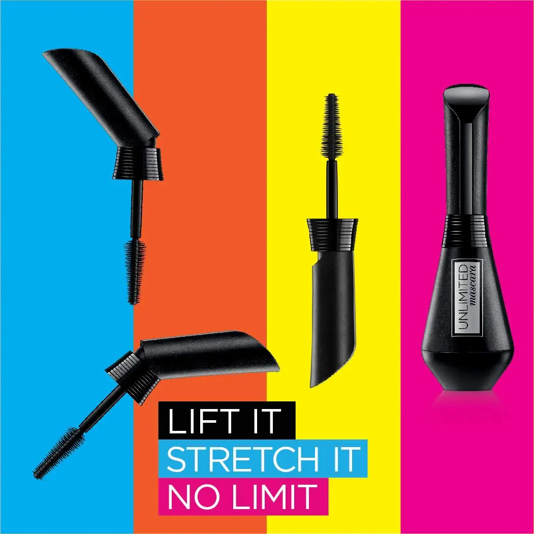 L’Oreal Paris Makeup Unlimited Lash Mascara 0.24 Fl Oz | Lengthening & Lift with Bendable Wand - view 8