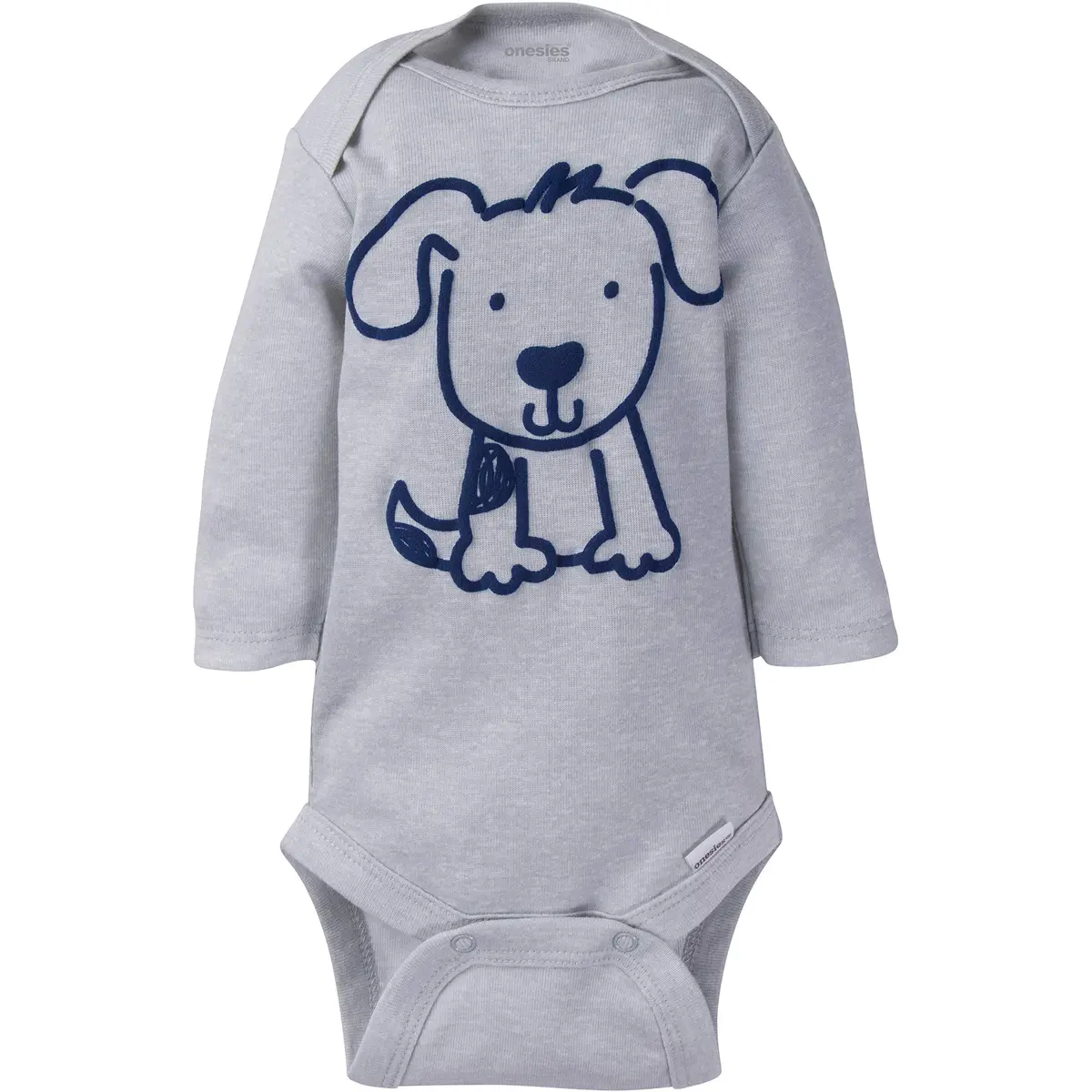 Onesies BrandUnisex Baby Bodysuits 6-Pack Long Sleeve | Soft Cotton, Easy Diaper Changes, Snug Fit (70-120 chars) - view 2
