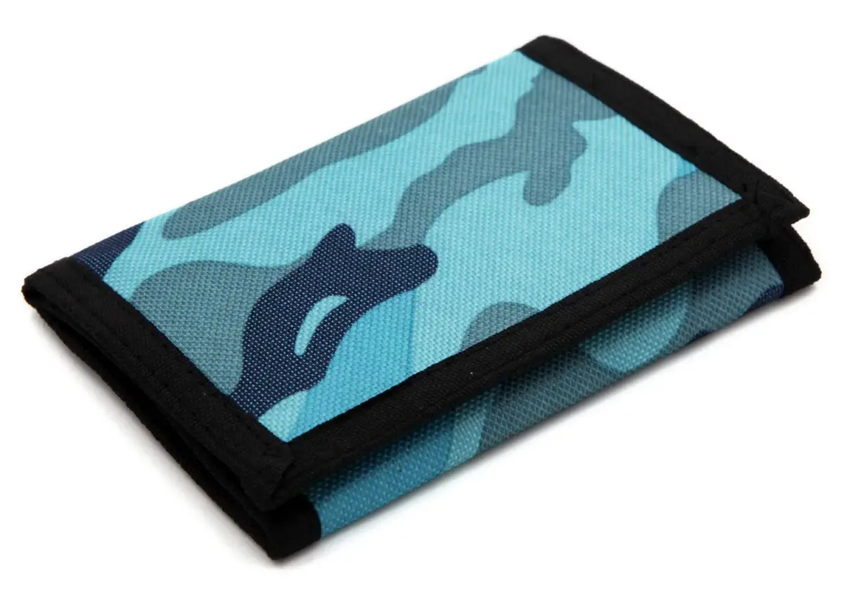 JONYEE Kids Camo Wallet with RFID Blocking | 11.9 cm (4.7 in) | Hook & Loop Closure - main product image