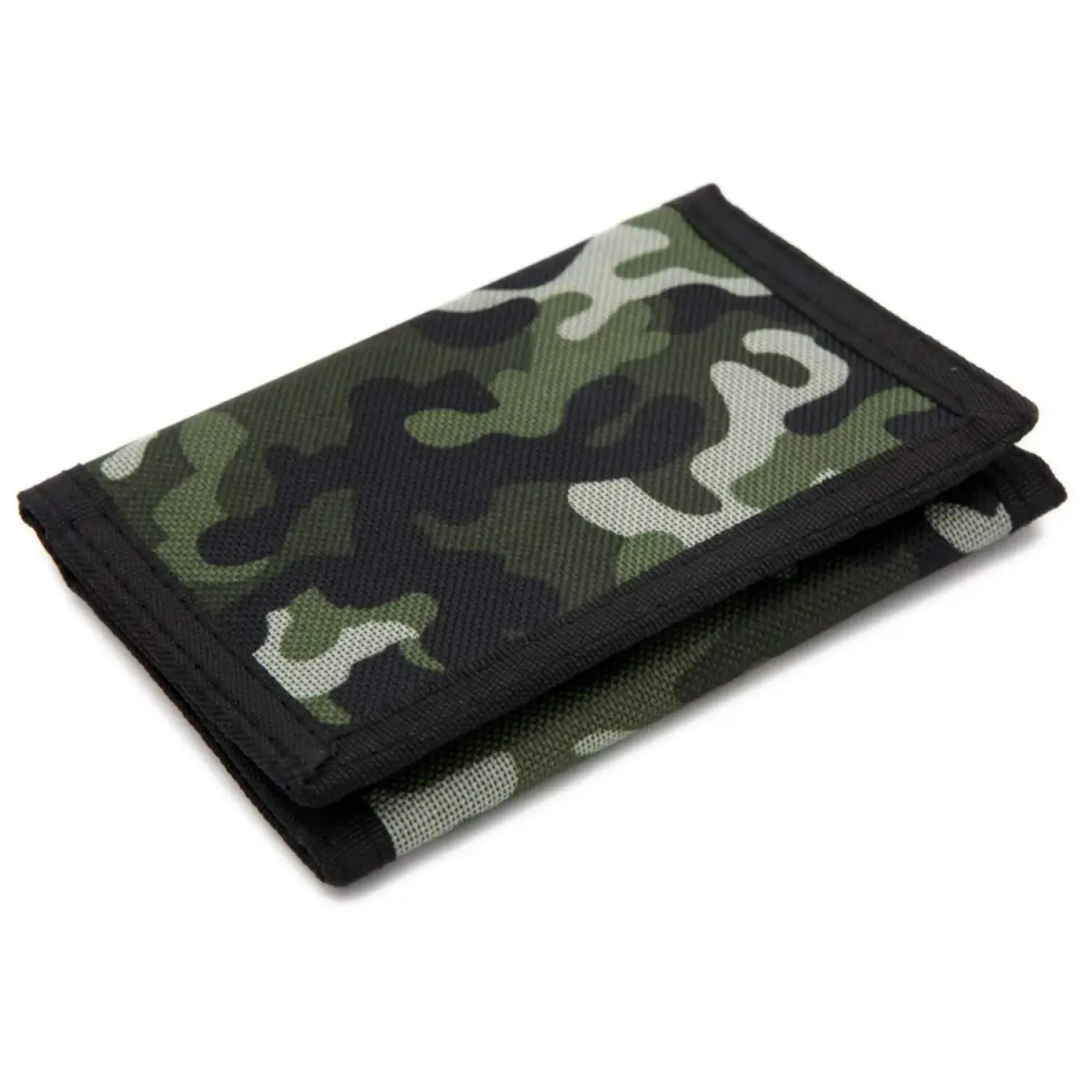 JONYEE Kids Camouflage Wallet with Hook & Loop Closure, 12.3cm (4.7in) | Durable Nylon Boys and Girls Wallet - main product image