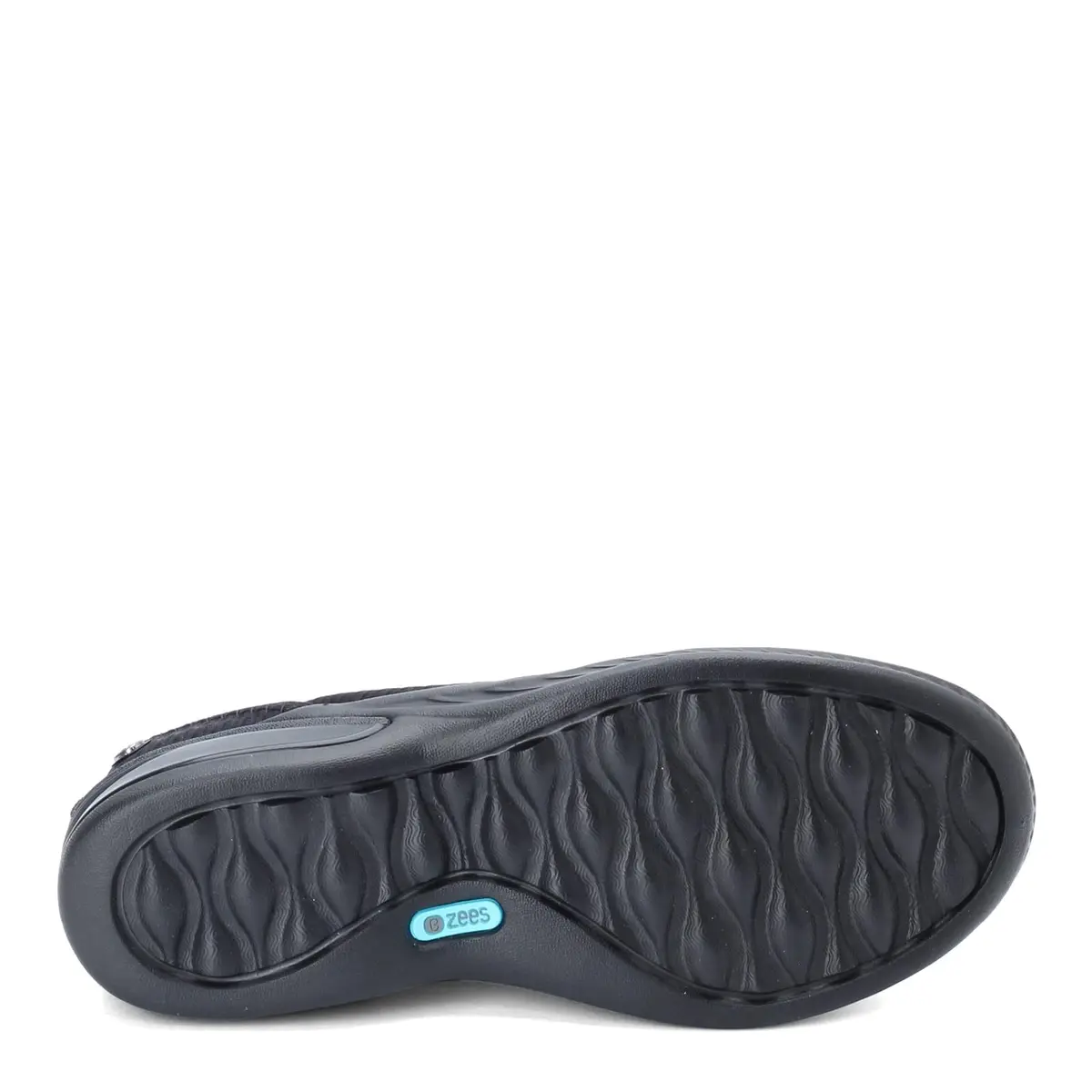 BZees Niche Skimmers Ballet Flat, Black Mesh, US 8.5 Wide | Lightweight Comfort for Women - view 9
