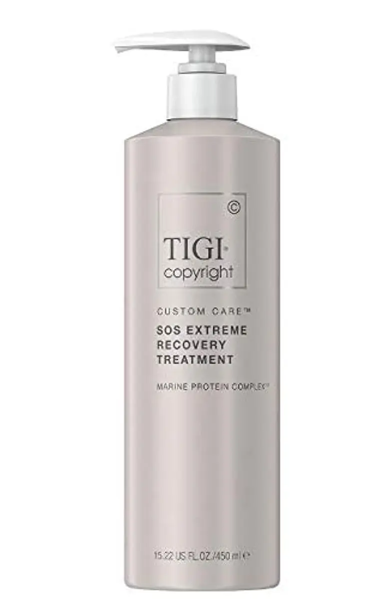 TIGI Copyright Custom Care SOS Extreme Recovery Treatment 15.3 Fl Oz | Damage Control for Dry, Damaged Hair - main product image
