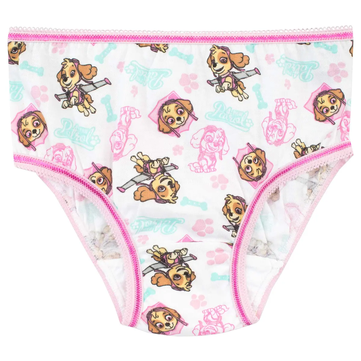 Paw Patrol Girls' Skye and Everest Underwear Size 6 | Multicolored, Cotton, Breathable - view 2