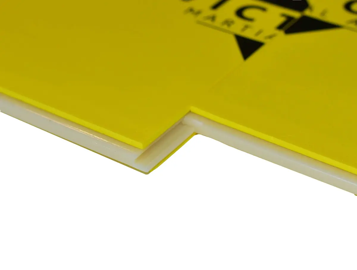 Victory Martial Arts Rebreakable Breaking Board Yellow 0.6 inch (1.5 cm) | Taekwondo Karate Training Target - view 2