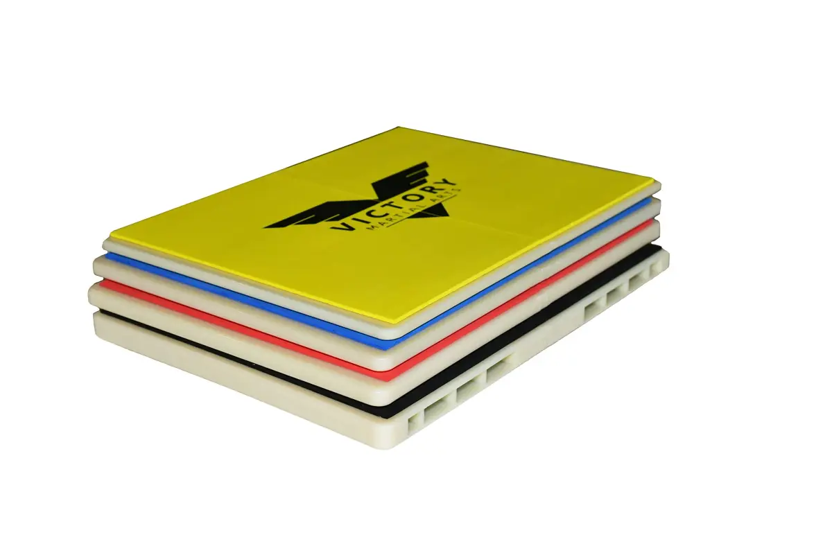 Victory Martial Arts Rebreakable Breaking Board Yellow 0.6 inch (1.5 cm) | Taekwondo Karate Training Target - view 4