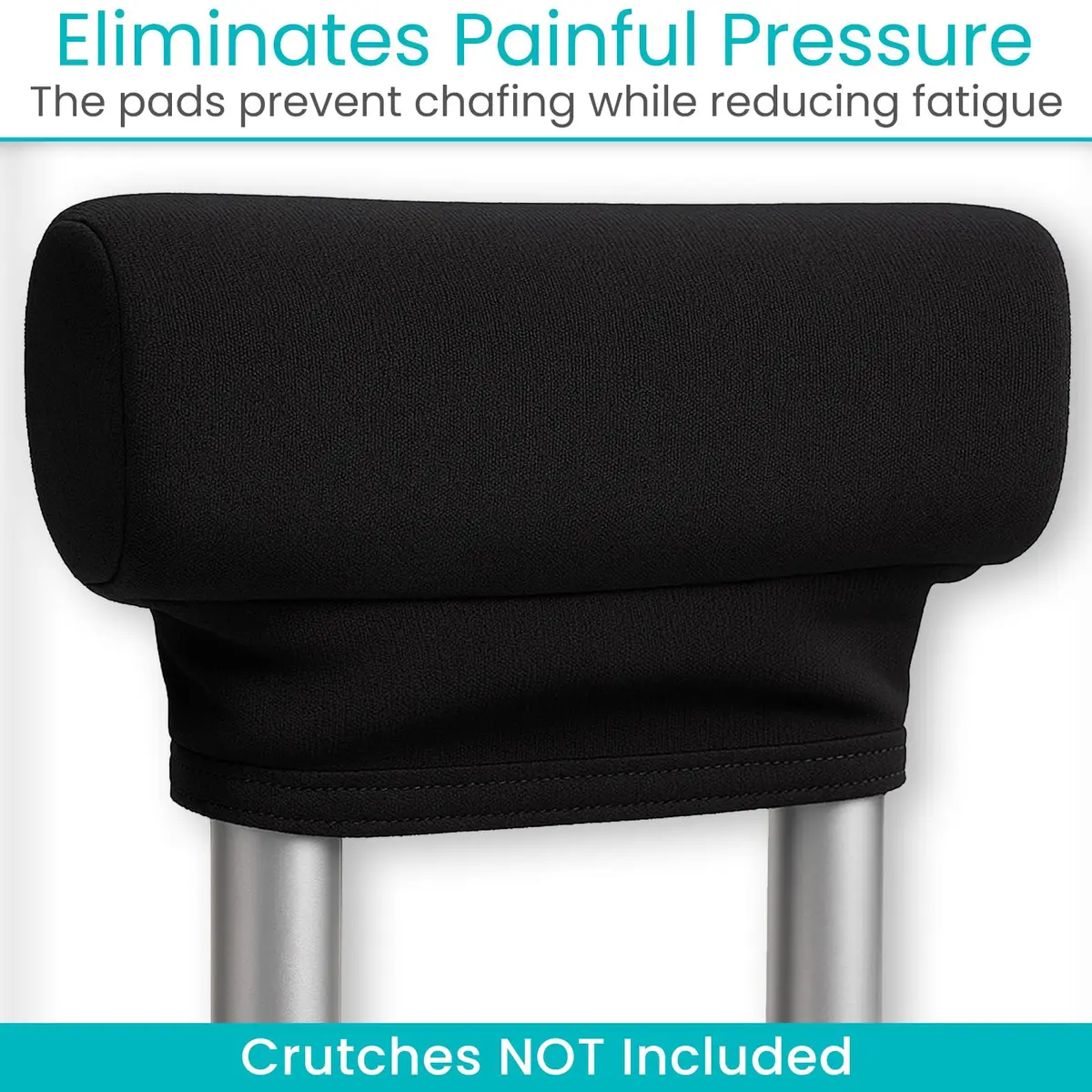 Vive Crutch Pads & Hand Grips - Comfortable, Breathable | High-Density Foam & Moisture-Wicking - view 4