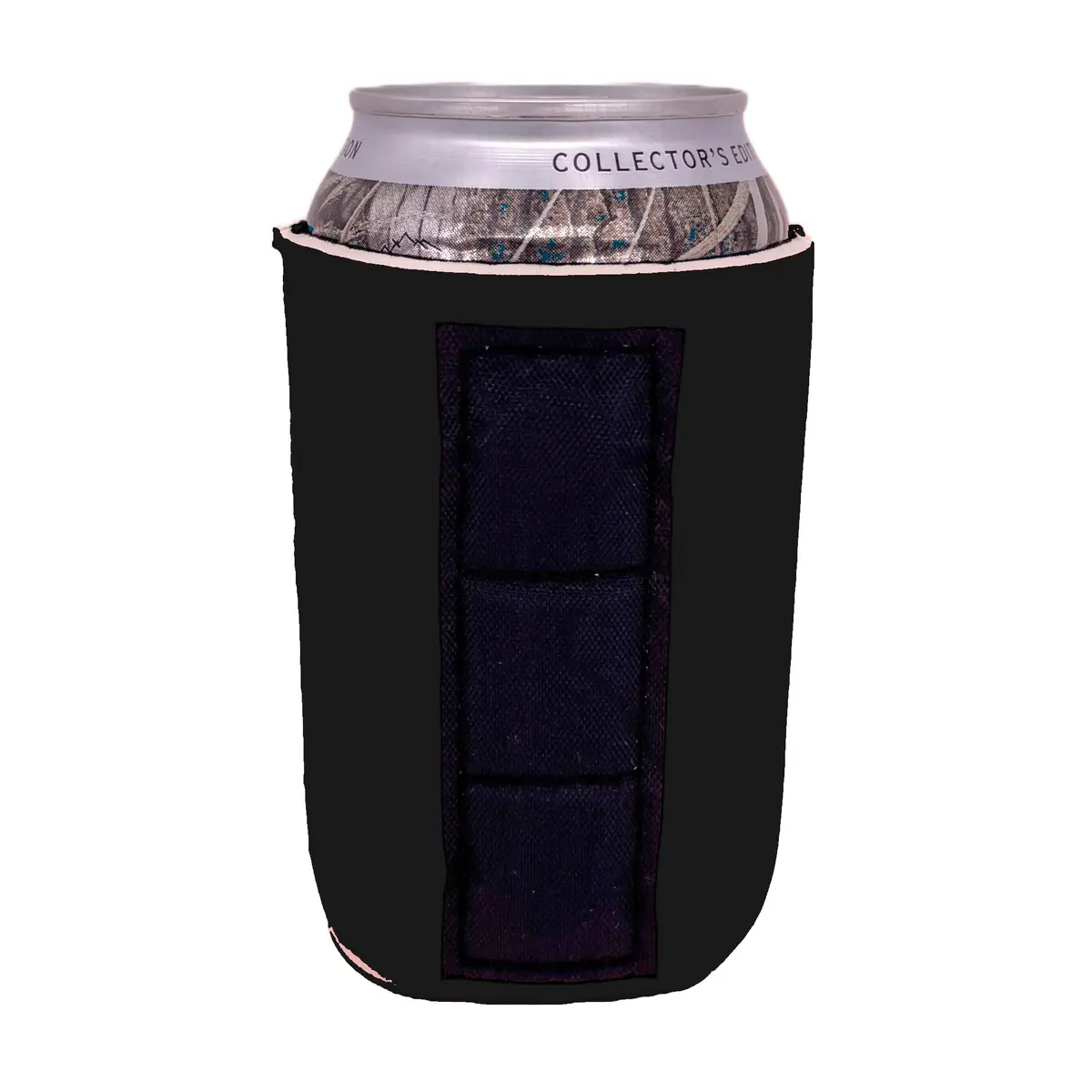 Coolie Junction Magnetic Can Coolie 2 Pack | Collapsible, Neoprene, Black - main product image