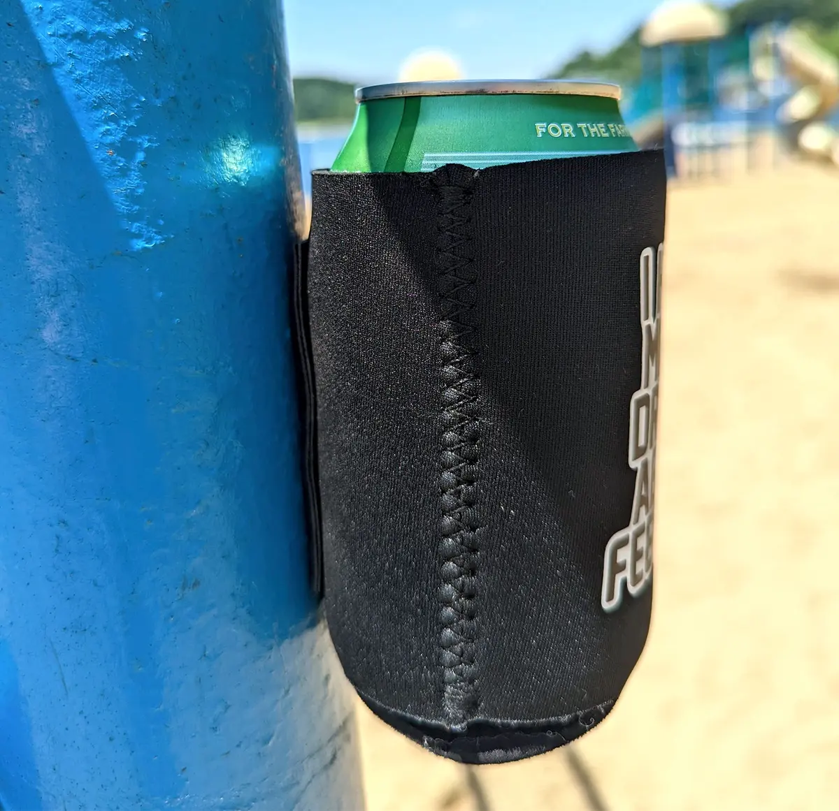 Coolie Junction Magnetic Can Coolie 2 Pack | Collapsible, Neoprene, Black - view 4