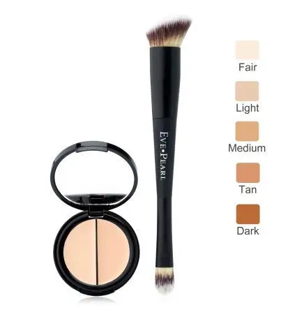EVE PEARL Dual Salmon Concealer & 202 Blender Brush Set | Full Coverage, Matte Finish, Long-Lasting (70-120 chars) - view 9
