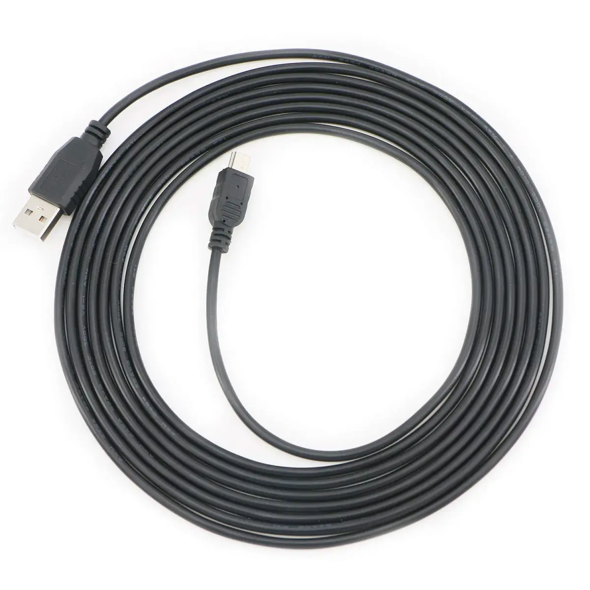 PASOW Mini USB Power Cable for Dash Cam 4.88m (16FT) | Power Only, No Data Sync - view 5