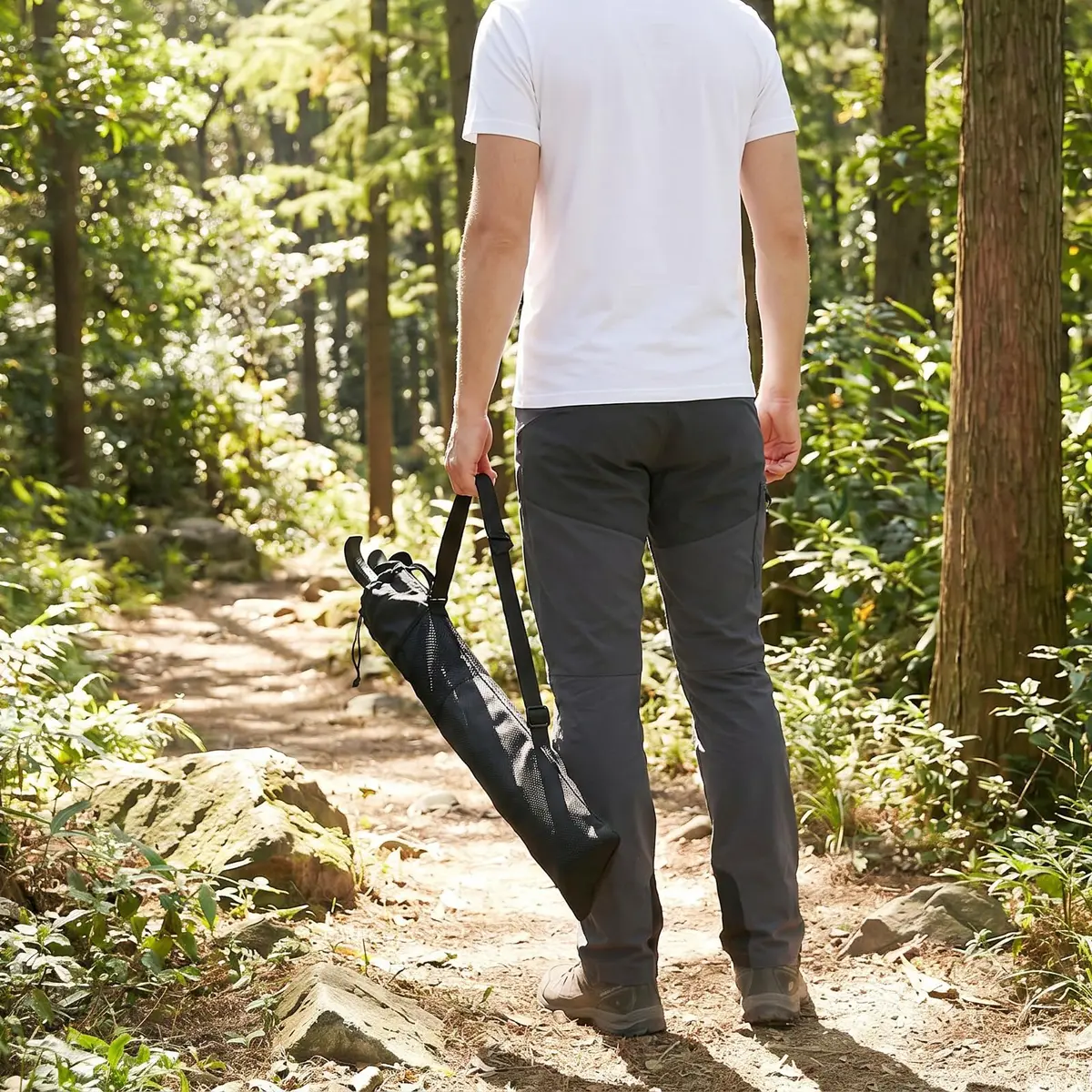 Cosmos Trekking Poles Carry Bag 28x5 inches | Water-Resistant Storage for Hiking Poles - view 6