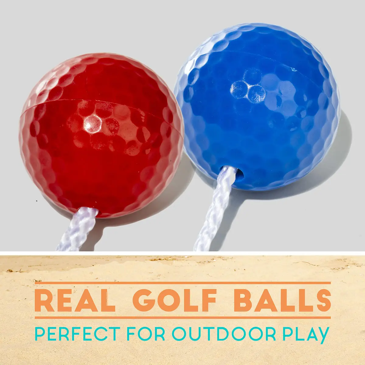 Franklin Sports Replacement Ladderball Bolas | 16 Inch Tournament Style Balls for Outdoor Games - view 5
