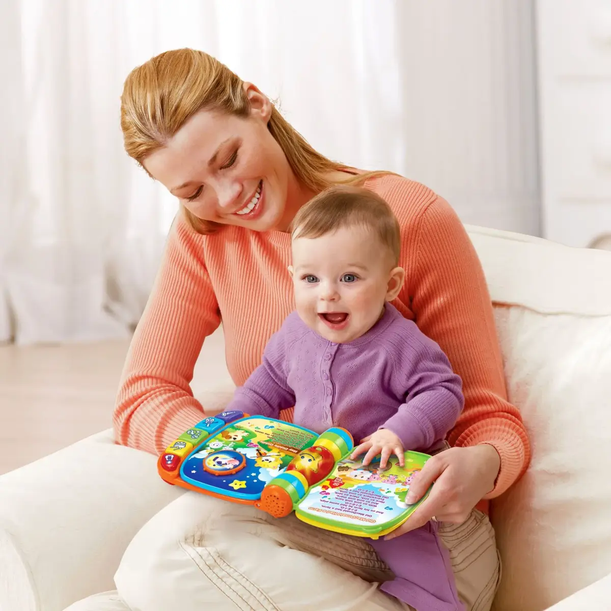 VTech Musical Rhymes Book, Red | Interactive Electronic Learning Toy for Babies 6-36 Months - view 4